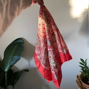Vintage hair scarf